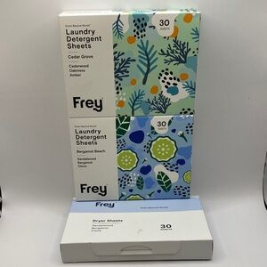 Frey Laundry and Dryer Sheets Set